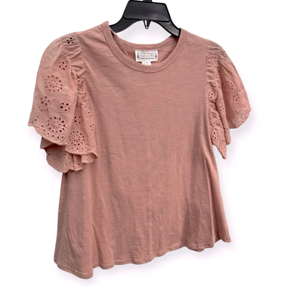Loveriche Women’s Blush Blouse Size‎ M 19PTP. 24L.